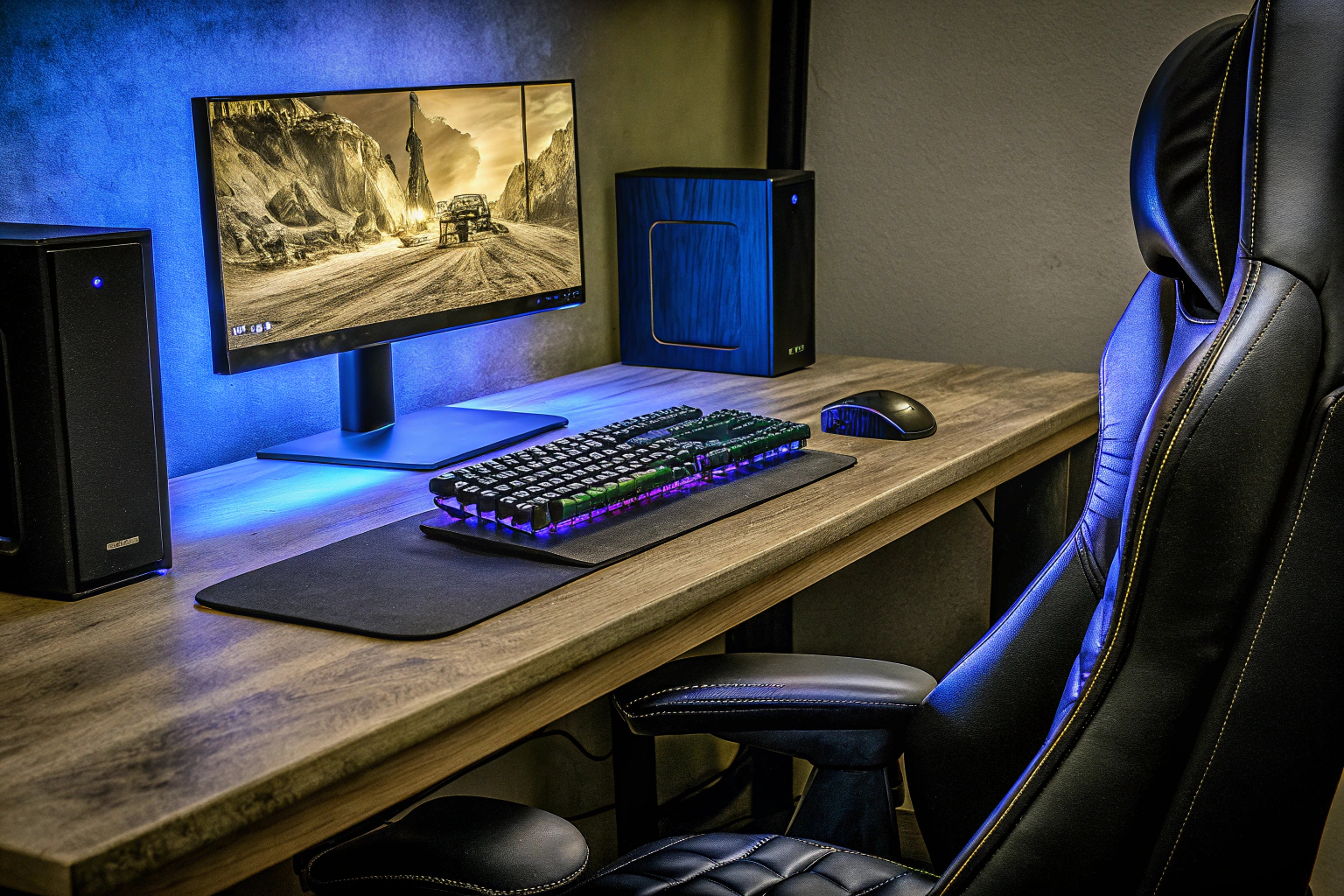 Gaming-Setup für Crossplay