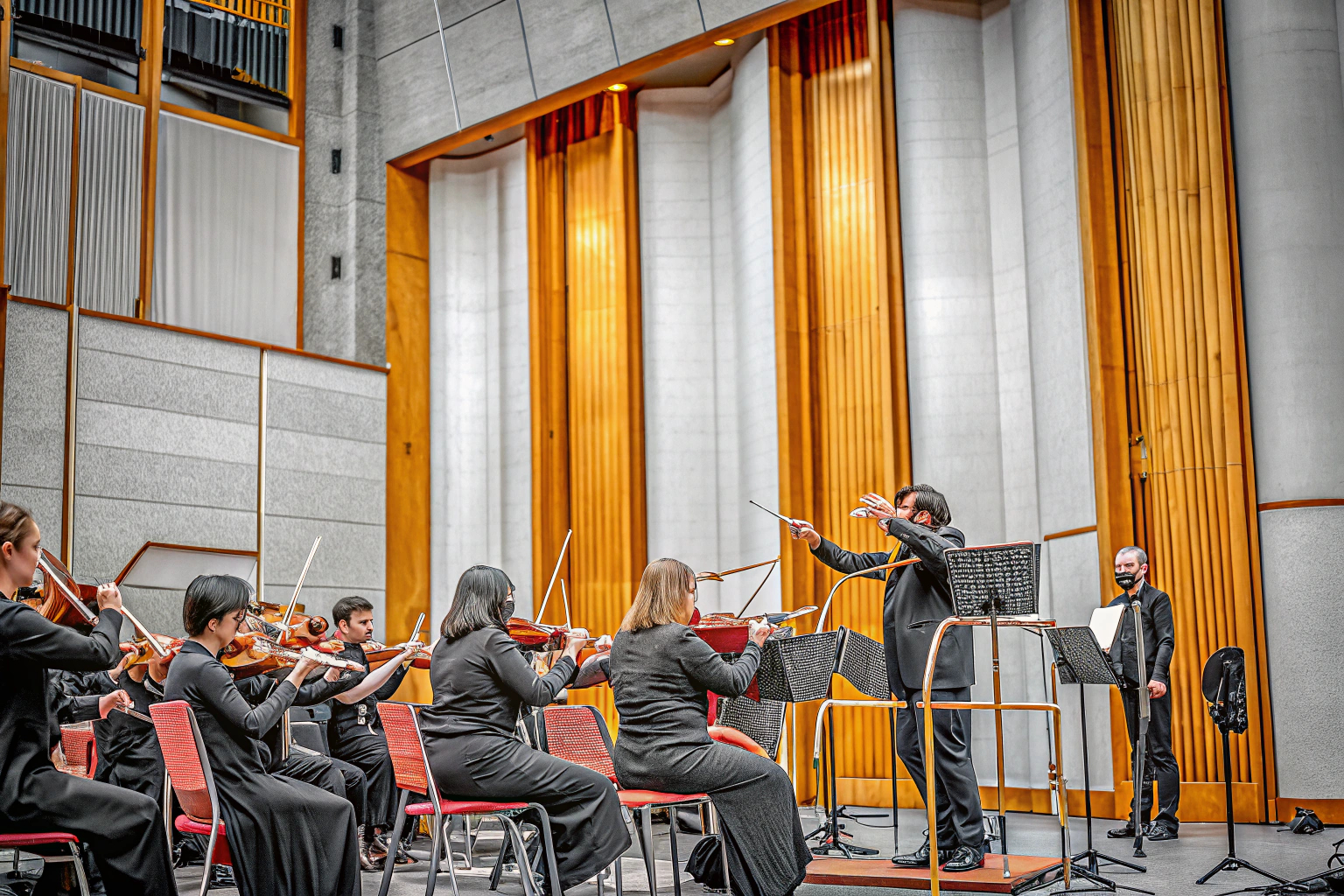 Orchesteraufnahme von Videospielmusik