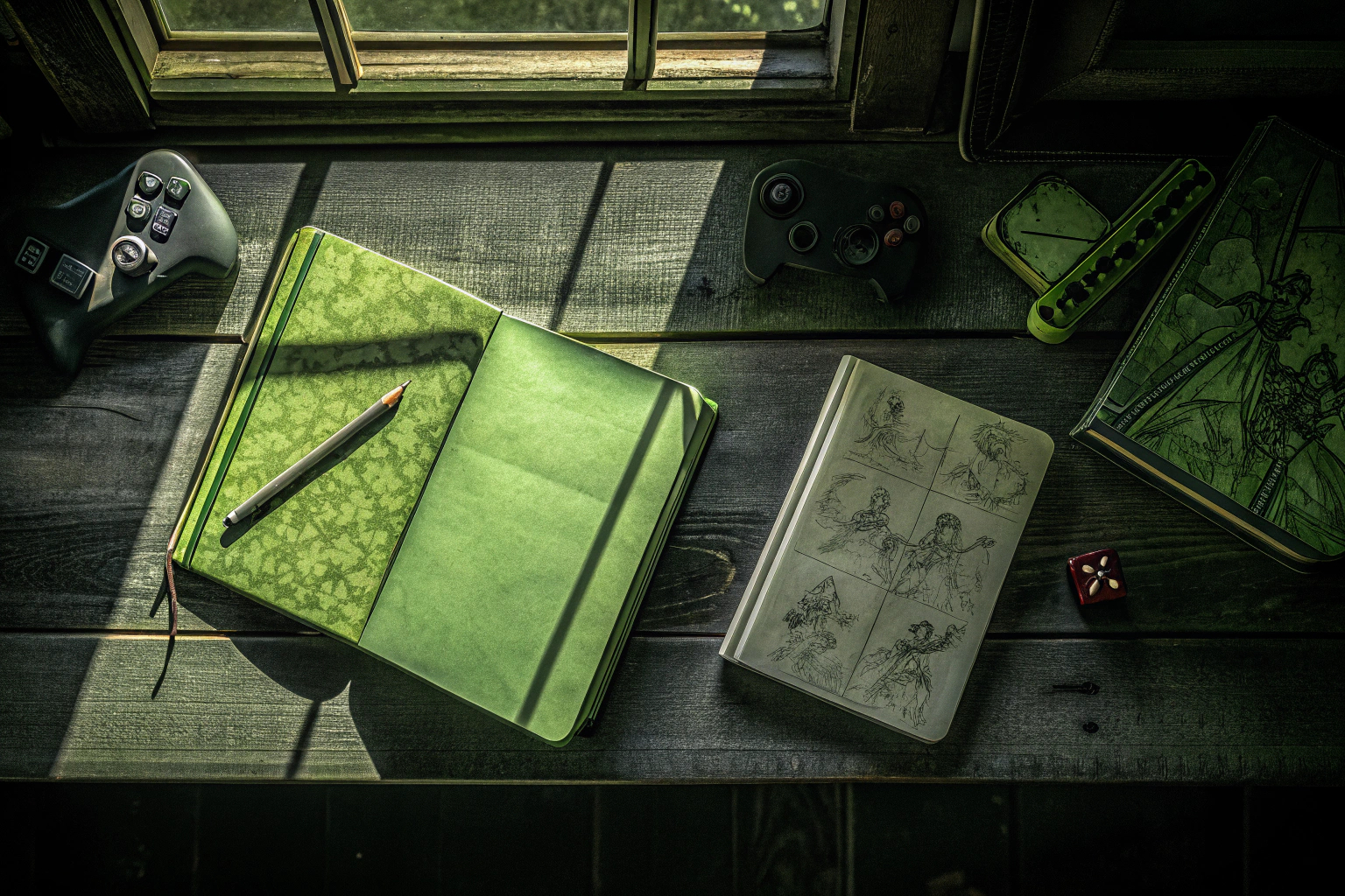 Verschiedene Gaming-Journals