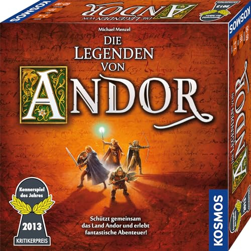 KOSMOS 691745 Die Legenden von Andor - Das Grundspiel