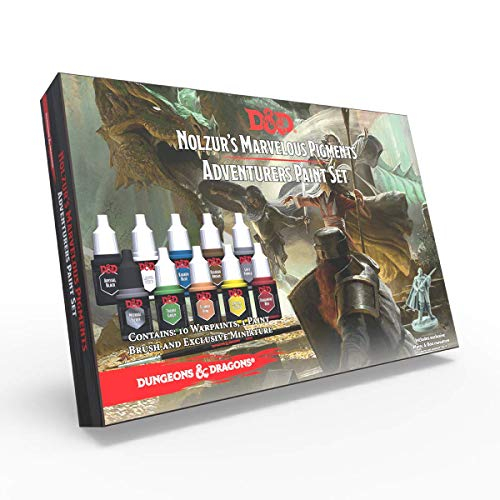 The Army Painter Dungeons and Dragons Nolzur’s Marvelous Pigment Adventurers Paint Set