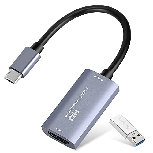 Videoaufnahmekarte, USB 3.0 HDMI auf USB C Audio Capture Card