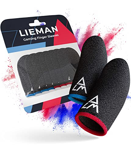 LIEMAN® [8 Stück Gaming Finger Sleeve