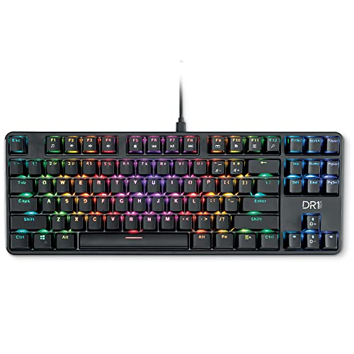 DR1TECH Raven Mechanische TKL Gaming Tastatur