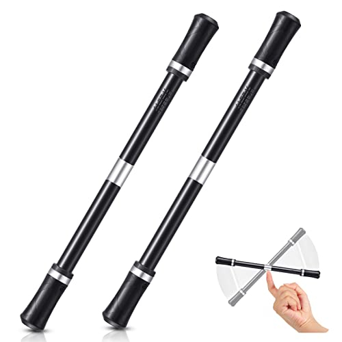 2 Stück Penspinning Stick Rotationsstift Spiel Stift mit Anleitung