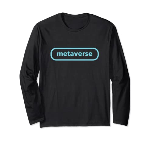 Metaverse Gaming Virtuelle Realität für soziale Medien Langarmshirt