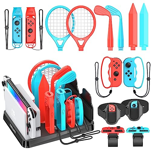 Switch Sports Zubehör Set mit Organizer