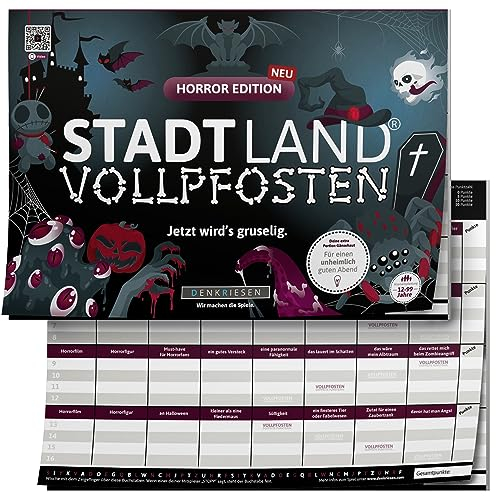 DENKRIESEN - Stadt Land VOLLPFOSTEN® - Horror Edition