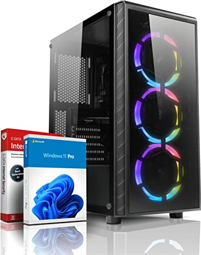 shinobee AMD Quad Multimedia PC mit 3 Jahren Garantie