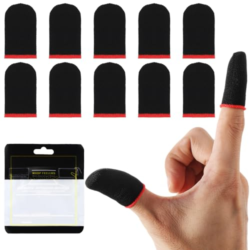 Gjinxi Fingerhüllen 5 Paar Gaming Finger Sleeves